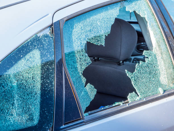 Vandalism car window Vandalism car window